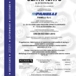 Certification Panelli certification TUV Italia S.r.l