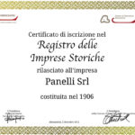 Certification Panelli Certification Unioncamere