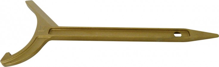 Clé pour symétrique clé tricoise pour raccord symétrique type pompier