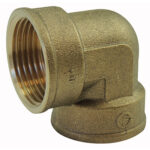 Coude laiton 90° femelle 90