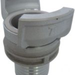 Raccord symétrique (pompier) cannelé pour tuyau souple