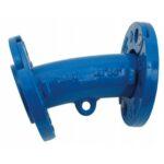 COUDE 22° A BRIDE EN FONTE